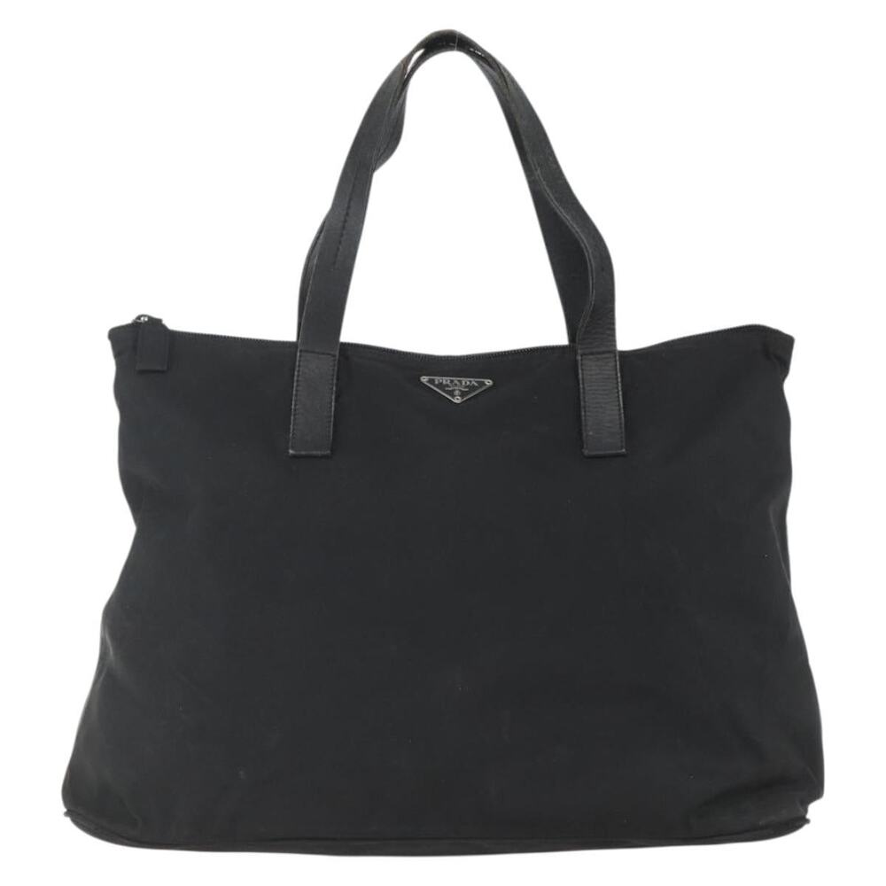 Prada Nylon Tote Bag Black